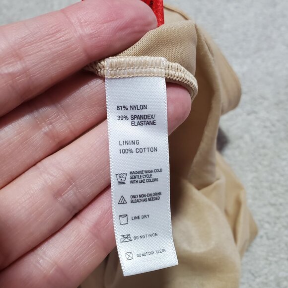 SPANX Skinny Britches Mid-Thigh Shorts Flat Seams Shapewear Beige Nude Womens XL - Picture 10 of 13